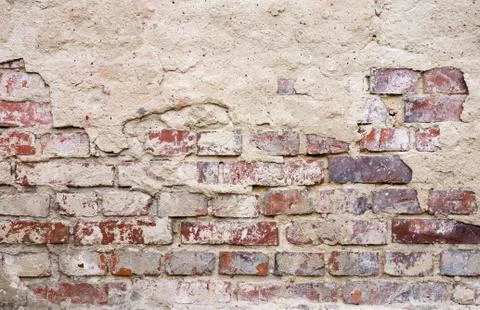 Rough wasted bricks  Stock Photos