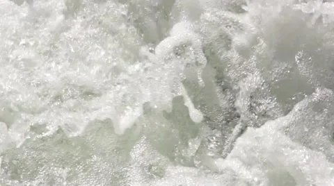 Rough water of the Kaituna River Stock Footage 45346811