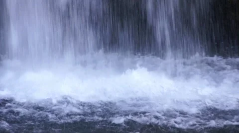 Rough waters of Huka Falls Stock Footage 44650127