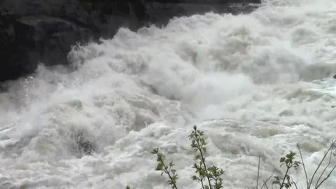 Rough Waters near locks Video stock 75792993