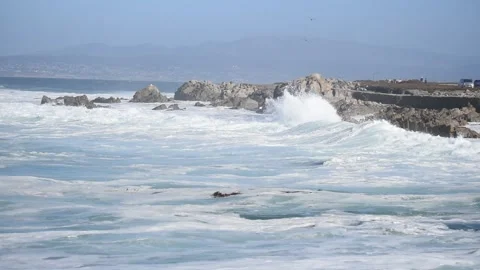 Rough Waves Stock Footage 161864047