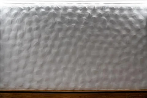 Rough white wall surface or wallpaper of smooth ripped water or a wall Stock Photos