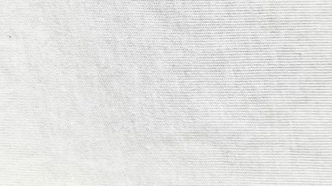 Rough white woven cotton canvas texture with horizontal ribbed lines for web  Stock Photos