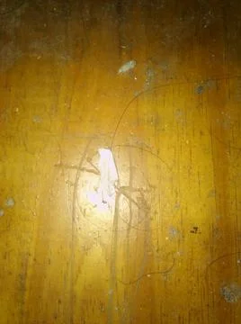 Rough wood background with different elements and dark illumination Foto stock