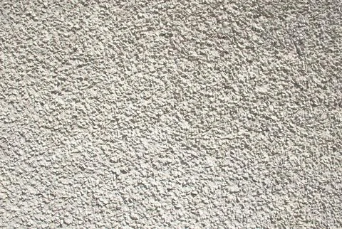 Roughcast Pebble Dash Wall Texture Background, Coarse Cement and Stone Finish Stock Photos