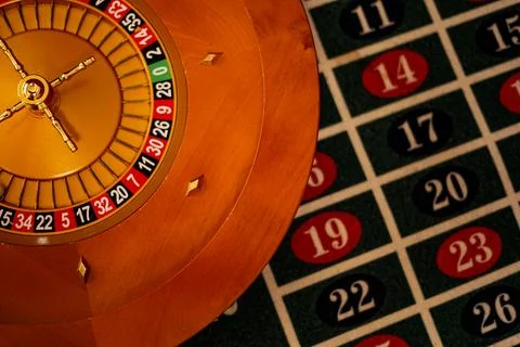 Roulette and numbers Stock Photos