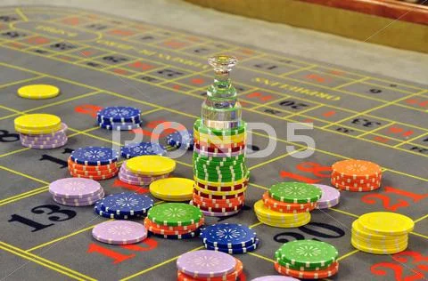 Roulette bet Stock Photos