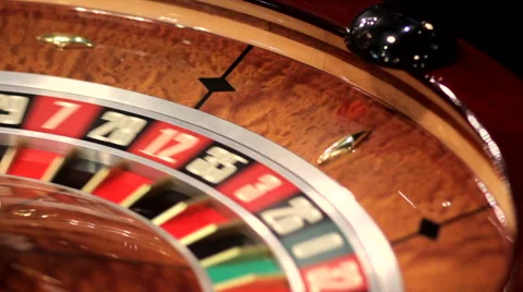 Roulette in casino Stock Footage 43786394