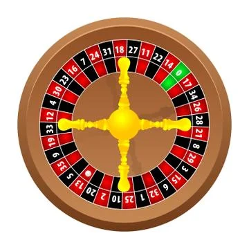 Roulette casino Stock Illustration