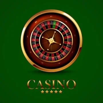 Roulette in casino Stock Illustration