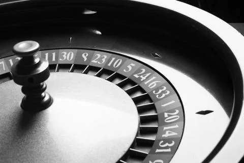Roulette in casino Stock Photos