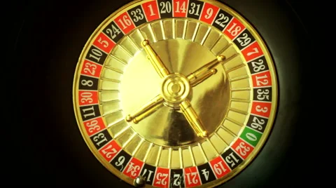 Roulette in the casino spins Stock Footage 50648001