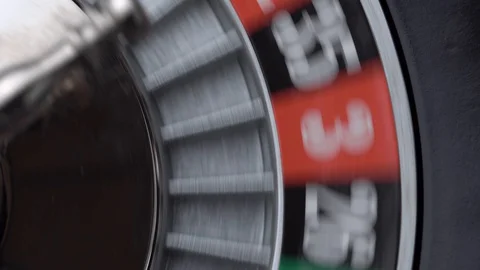 Roulette  close up number 27 Video stock 127761568