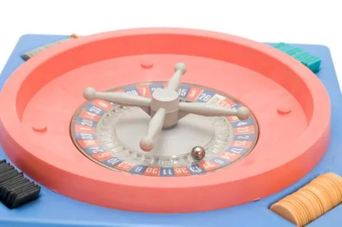 Roulette close up Stock Photos