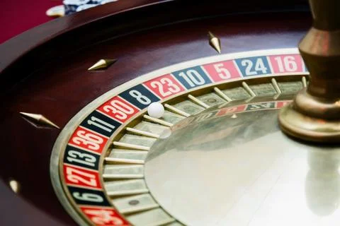 Roulette close up Stock Photos