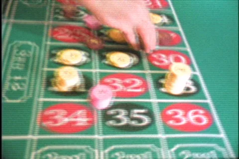 Roulette glitchy bets 스톡 동영상 113508