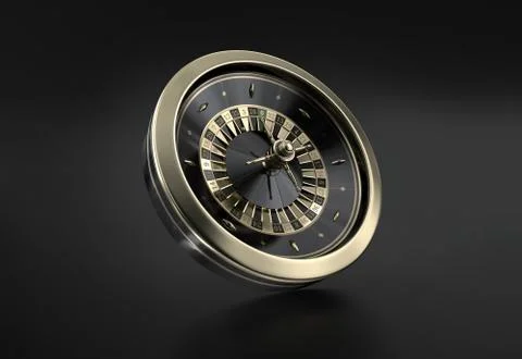 Roulette gold Stock Photos
