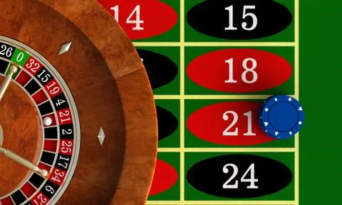 Roulette Stock Illustration