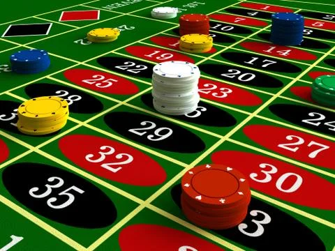 Roulette Stock Illustration