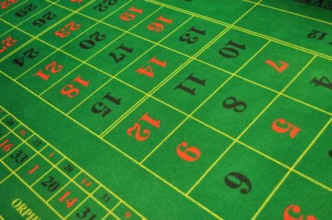 Roulette layout Stock Photos