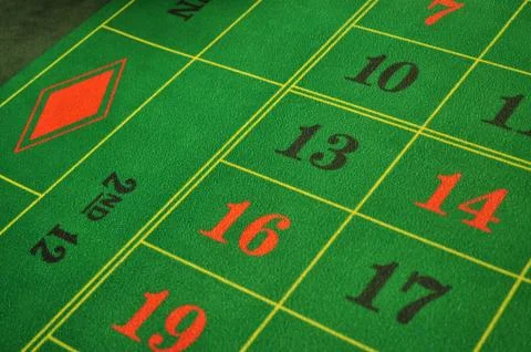 Roulette layout Stock Photos