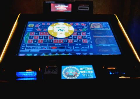 Roulette Machine Casino Stock Photos