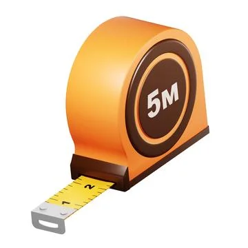 Roulette. Measuring instrument in workshops. Material measurements. A tool for Stock Illustration