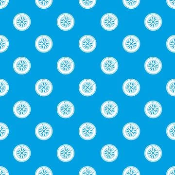 Roulette pattern vector seamless blue 스톡 일러스트