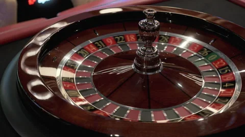 Roulette players place their bets at an elite casino. Gambling, nightlife 스톡 동영상 257755375