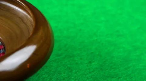 Roulette stop pan Vídeo Stock 42711082