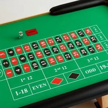 Roulette Table 3D Model