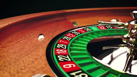 Roulette table close up at the Casino Stock Footage 131751516