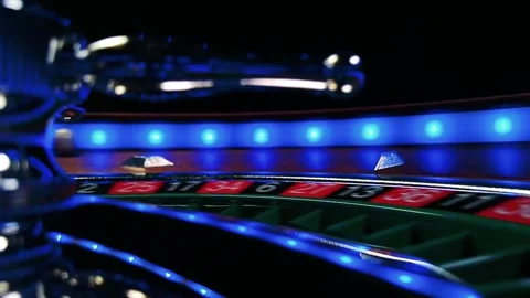 Roulette table close up at the Casino Stock Footage 145638497