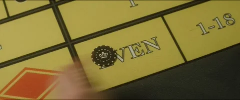 Roulette table close-up, even to odd Stock Footage 242773862