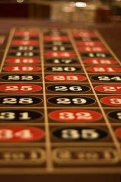 Roulette Table In Las Vegas Stock Photos