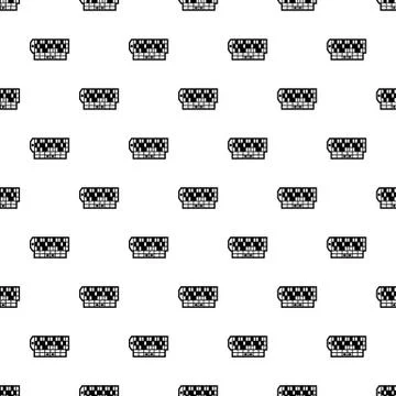 Roulette table pattern seamless Stock Illustration