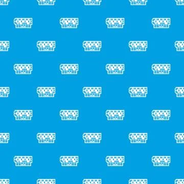 Roulette table pattern vector seamless blue Stock Illustration