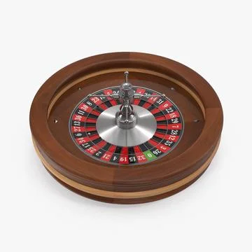 Roulette Wheel 3D Model