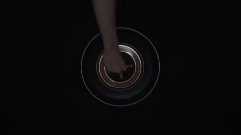 Roulette Wheel on dark background Stock Footage 144437565