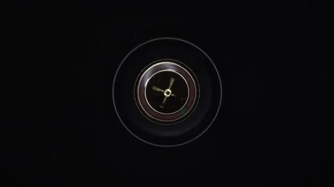 Roulette Wheel on dark background Stock Footage 144437857