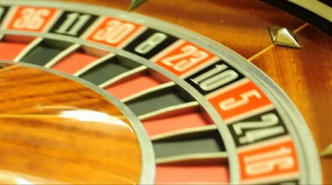 Roulette wheel Stock Footage 8993725