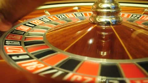 Roulette wheel Stock Footage 8993740