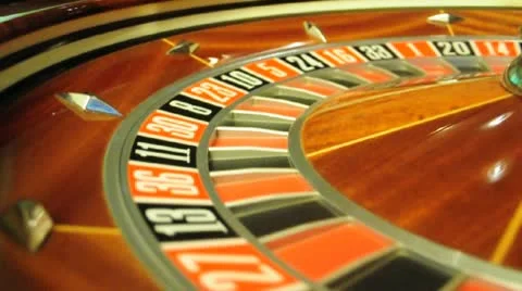 Roulette wheel Stock Footage 8993749