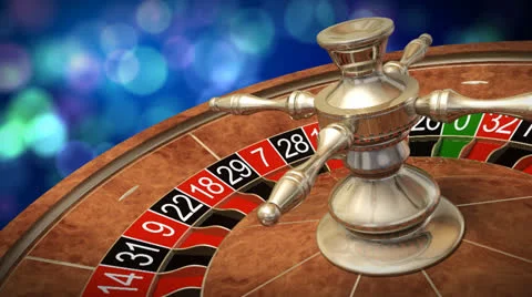 Roulette wheel Stock Footage 24724943