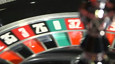 Roulette wheel 库存影片 35887920