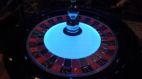 Roulette wheel Stock Footage 37207878