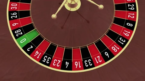 Roulette wheel Stock-Footage 136332914