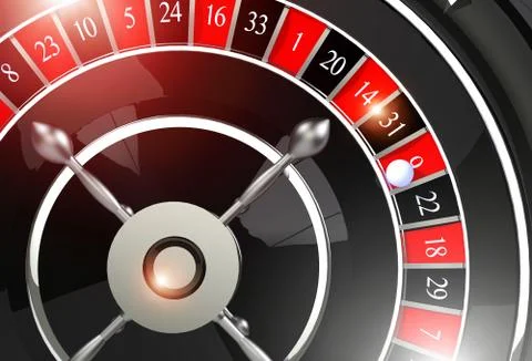 Roulette Wheel of Fortune Stock Illustration