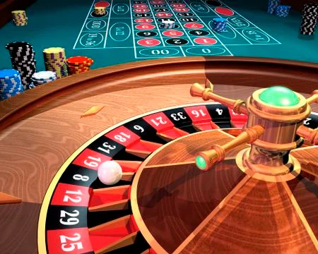 Roulette Wheel Stock Illustration