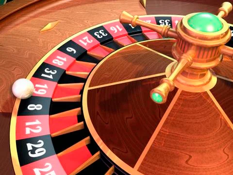 Roulette Wheel Stock Illustration